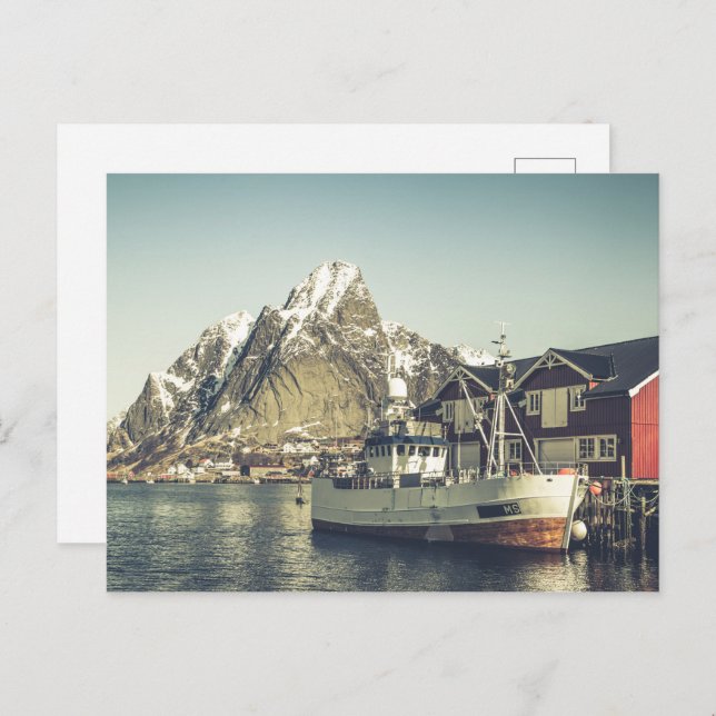 Lofoten Vintage Postcard (Front/Back)