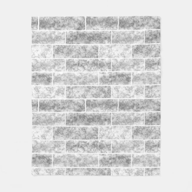 loft, light grey fleece blanket (Front)