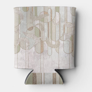 Loft style: classic graphic geometry. can cooler