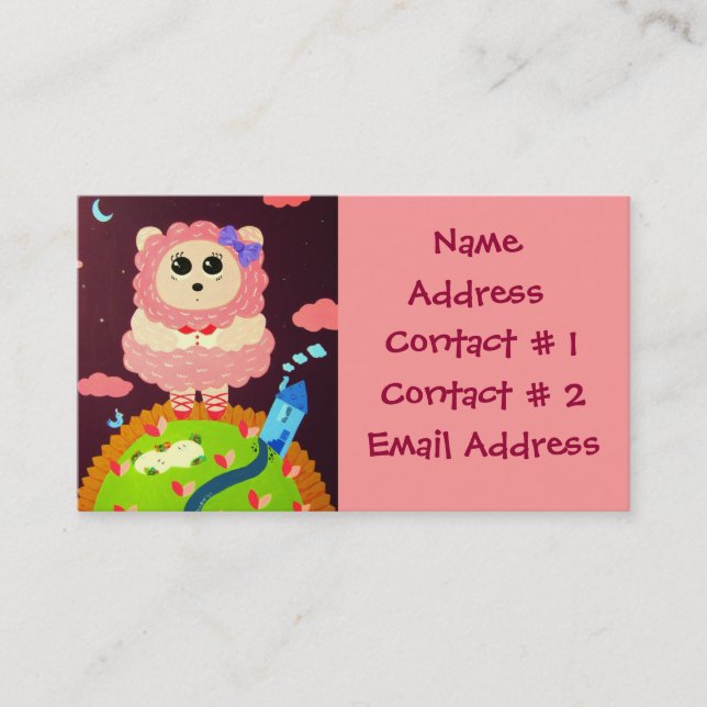 Lofty Ideals Personal Namecard (Front)