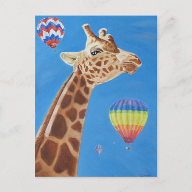 Lofty The Giraffe Postcard (Front)
