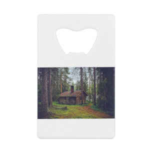 Log Cabin Cottage House Home Finland Landscape