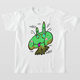 Log Frog Ribbit 3 k T-Shirt