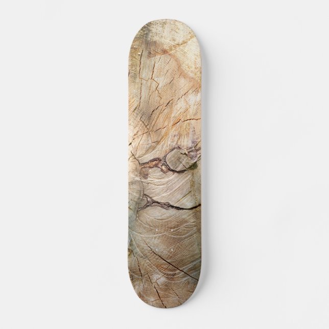 Log pattern skateboard (Front)
