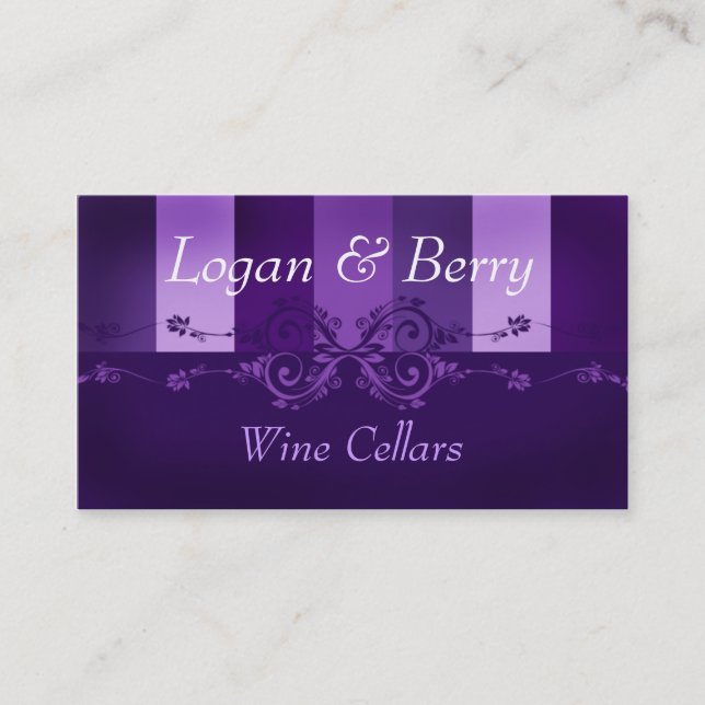Logan & Berry Business Card (Front)