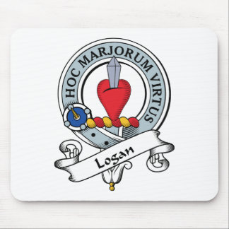 Logan Clan Badge Mouse Pad