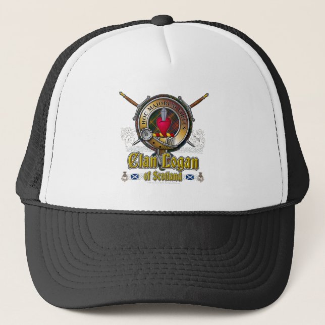 Logan Clan Badge Trucker Hat (Front)