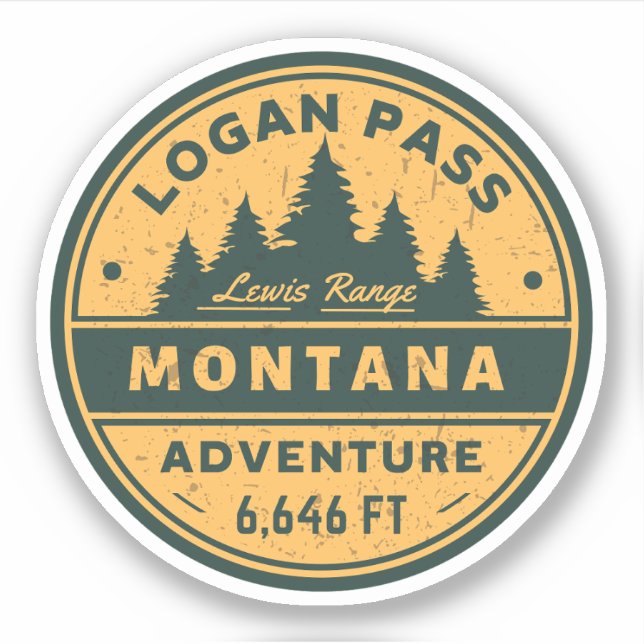 Logan Pass Hiking, montana alpine pass (Front)
