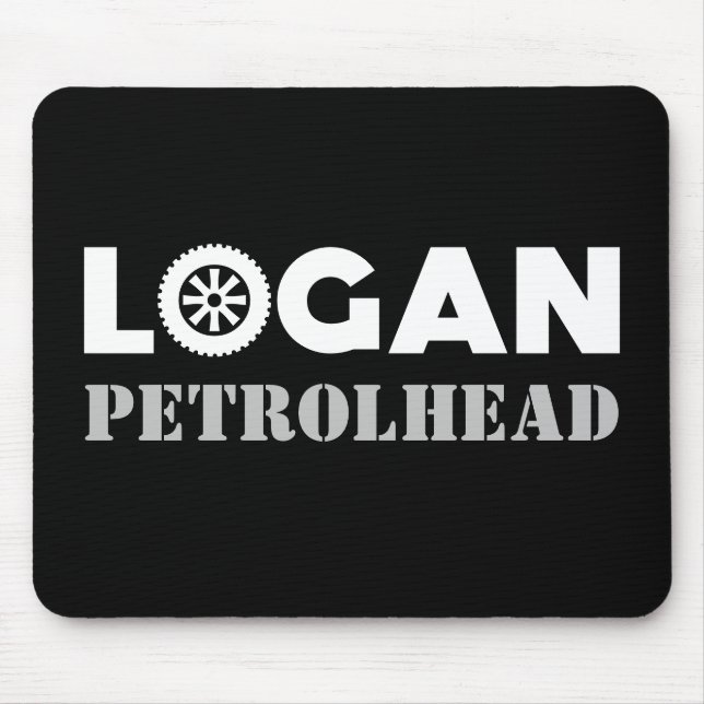 Logan Petrolhead Mouse Pad (Front)