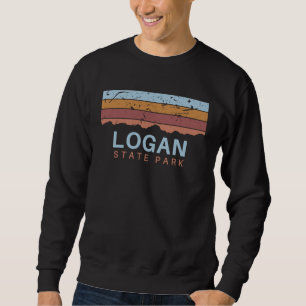 Logan State Park Montana Retro Cool Sweatshirt
