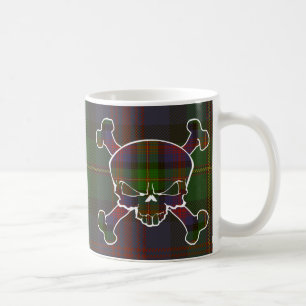 Logan Tartan Skull No Banner Coffee Mug