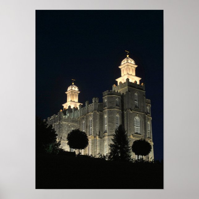 Logan Utah, LDS Temple Poster (Front)