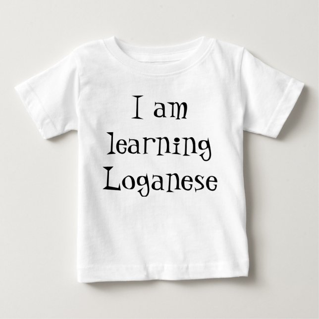 Loganese infant toddler shirt (Front)
