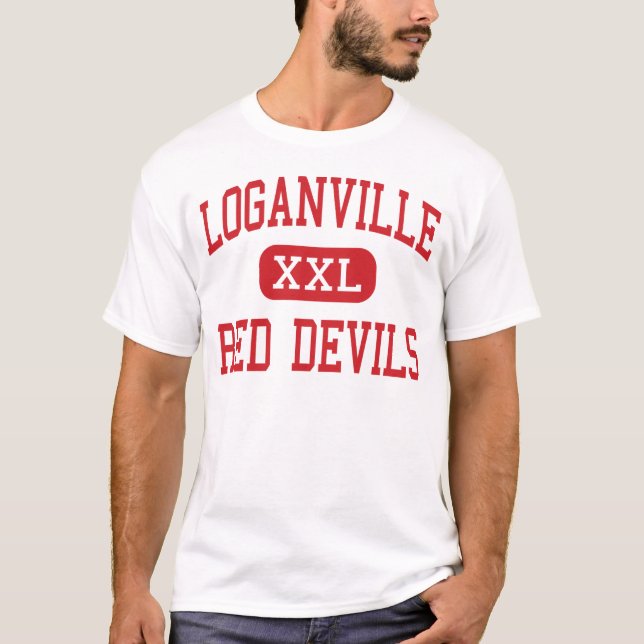Loganville - Red Devils - High - Loganville T-Shirt (Front)