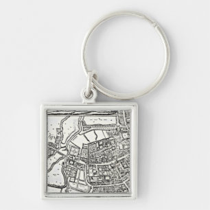 Loggan's map of Oxford, Eastern Sheet Key Ring