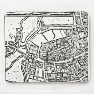 Loggan's map of Oxford, Eastern Sheet Mouse Pad