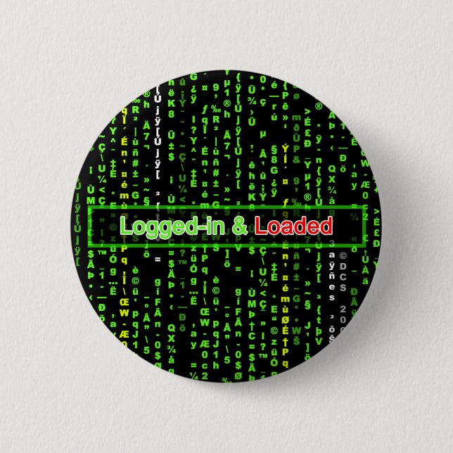 Logged-in and Loaded Button (Front)