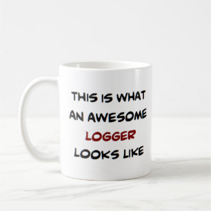 logger, awesome coffee mug