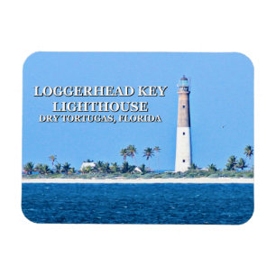 Loggerhead Key Lighthouse, Dry Tortugas Florida Magnet