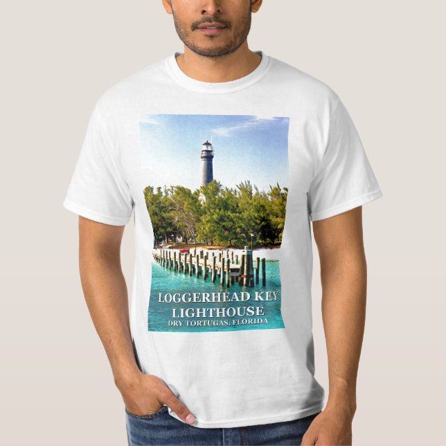 Loggerhead Key Lighthouse, Florida Shirt (Front)