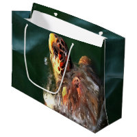 Loggerhead Sea Turtle Artistic Portrait