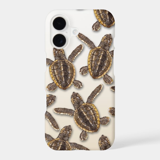 Loggerhead Sea Turtle iPhone Case (Back)