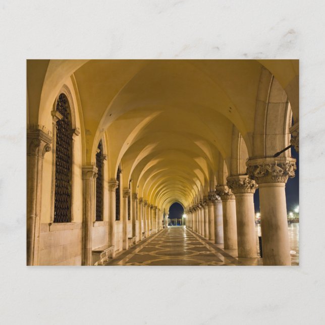 Loggia of the Doge's Palace Postcard (Front)