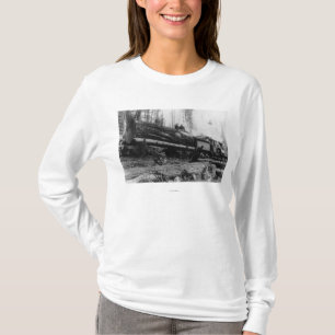Logging Train carrying men and T-Shirt