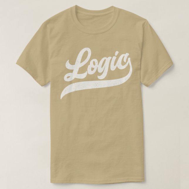 Logic Logical Thinking T-Shirt (Design Front)