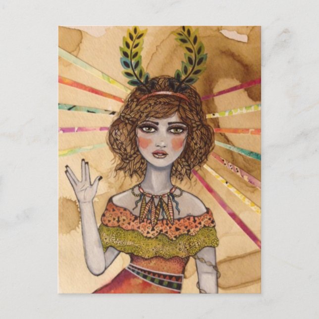 Logical Leighla Postcard (Front)
