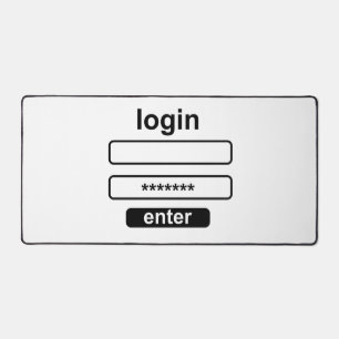 Login Desk Mat