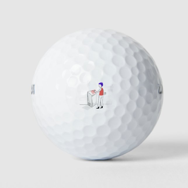 login golf balls (Front)