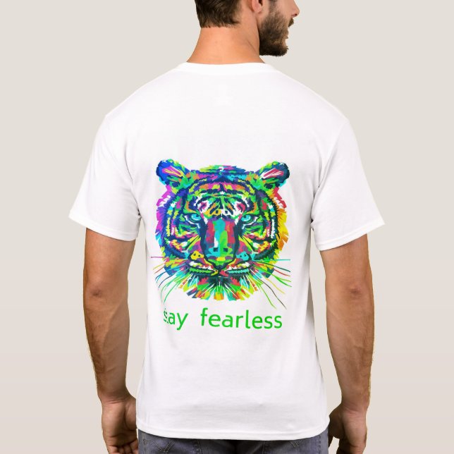 Login to heart T-Shirt (Back)