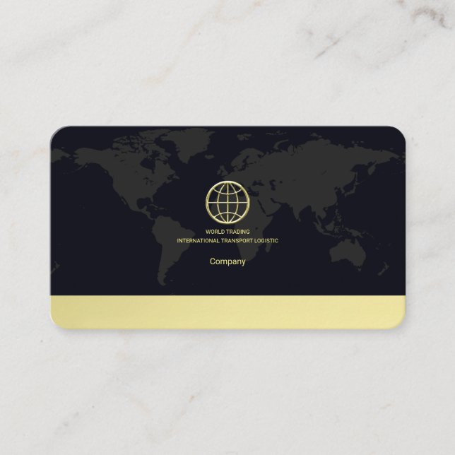 Logistic Business Card (Front)