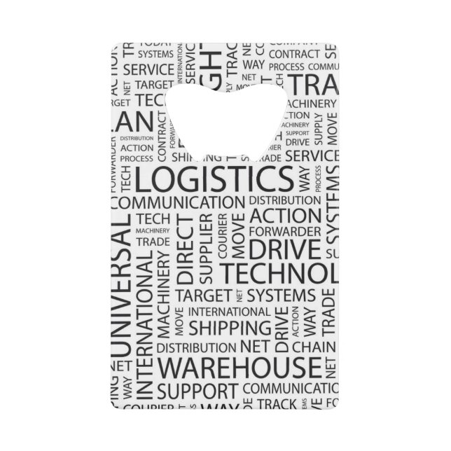 LOGISTICS pattern with words (Front)