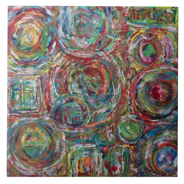 Logo 2 6 x 6 Ceramic Tile (Front)