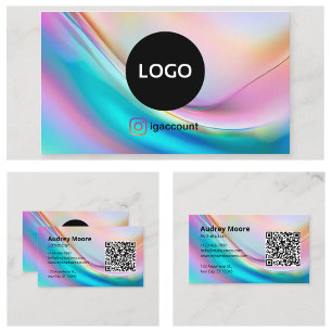 Logo Aesthetician Business Card