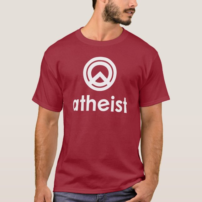Logo Atheist Tee Shirt (Front)