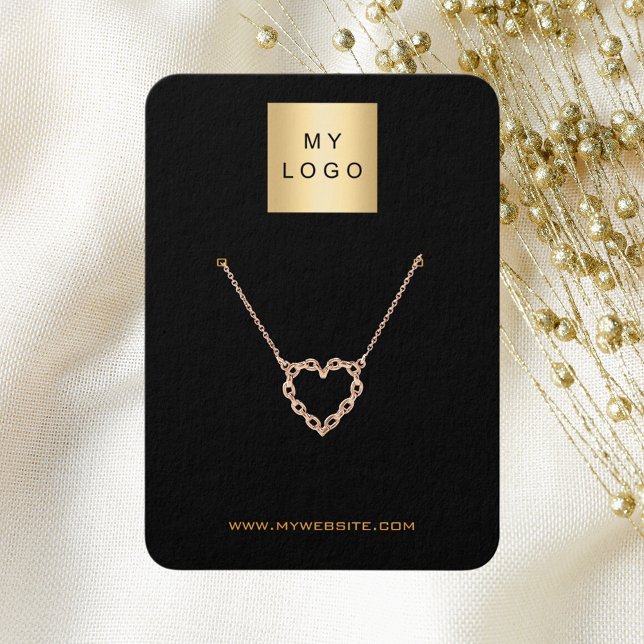 Logo black gold earring jewellery (Creator Uploaded)