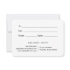 logo blue opal  gift certificate