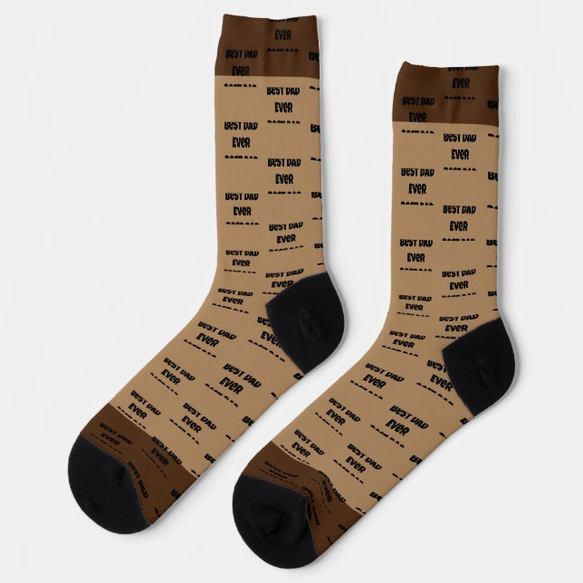  Logo Brown Socks (Left)
