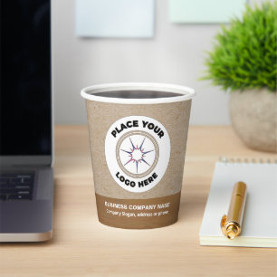 Logo Business Company Promotion Branding Custom Paper Cups