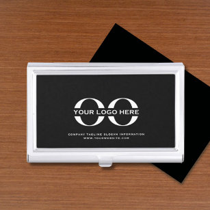 Logo Business Corporate Company Minimalist Business Card Holder