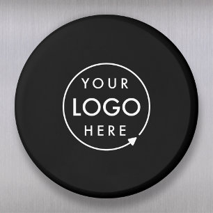 Logo Business Corporate Company Minimalist Magnet