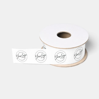 Logo Business Grosgrain Ribbon
