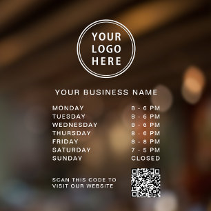 Logo Business Hours QR Code