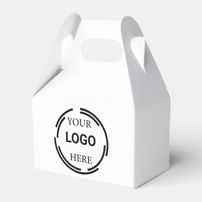 Logo Business Modern Minimal Designs Favour Box (Front Side)