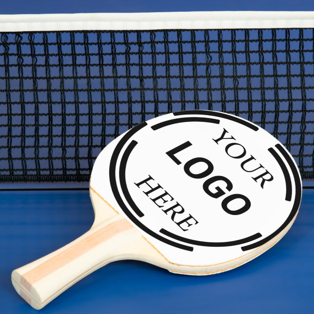 Logo Business Modern Minimal Designs Ping Pong Paddle (Insitu)
