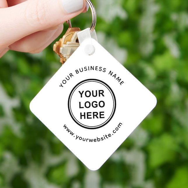 Logo | Business Name | Website | Promotional Key Ring (Creator Uploaded)