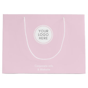 Logo business Pink Blush Corporate bag